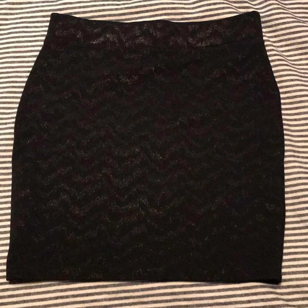 Aqua mini skirt